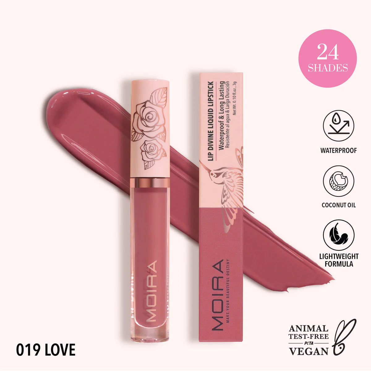 LIP DIVINE LIQUID LIPSTICK (01 - 24 )