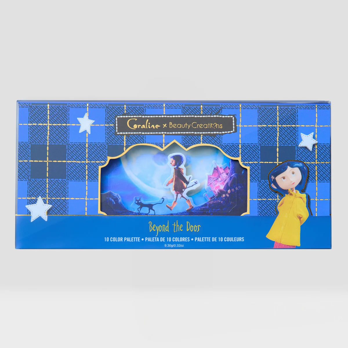BEAUTY CREATIONS X CORALINE "BEYOND THE DOOR" 10 COLOR PALETTE