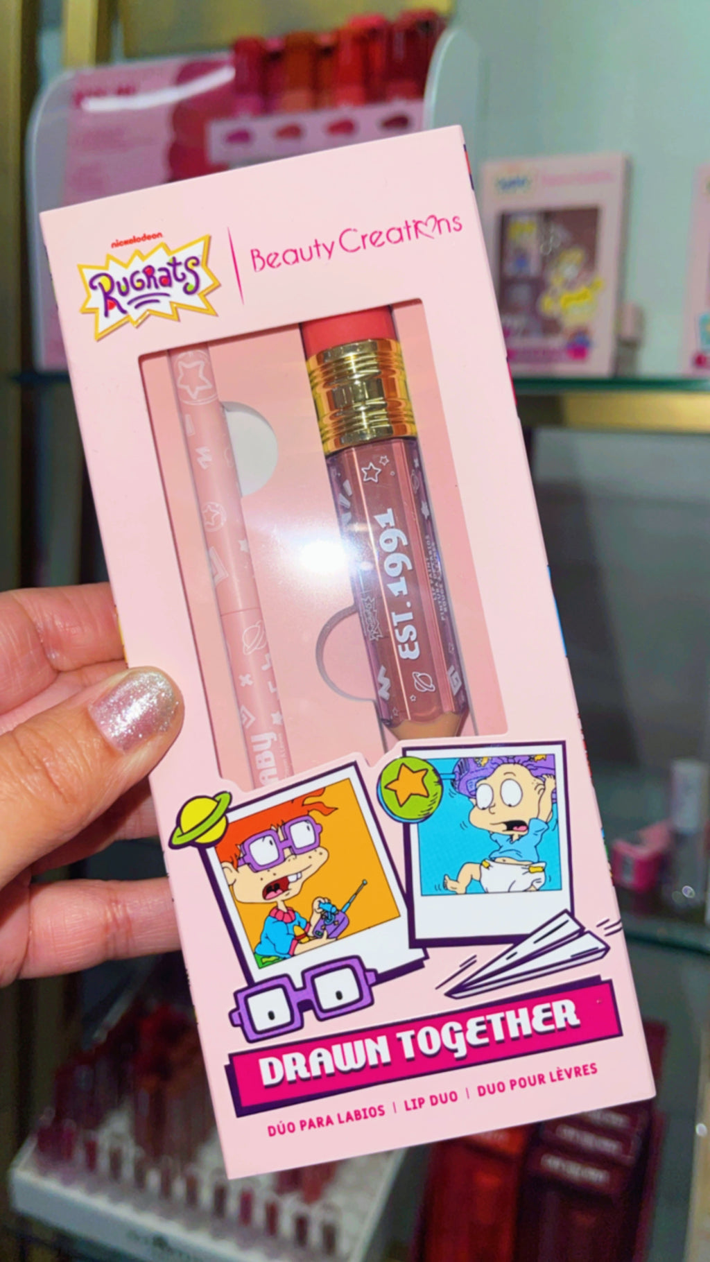 RUGRATS X BEAUTY CREATIONS DRAWN TOGETHER LIP DUO
