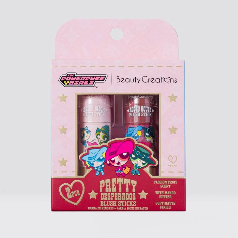 BEAUTY CREATIONS X THE POWERPUFF GIRLS- PRETTY DESPERADOS- DUO BLUSH STICKS