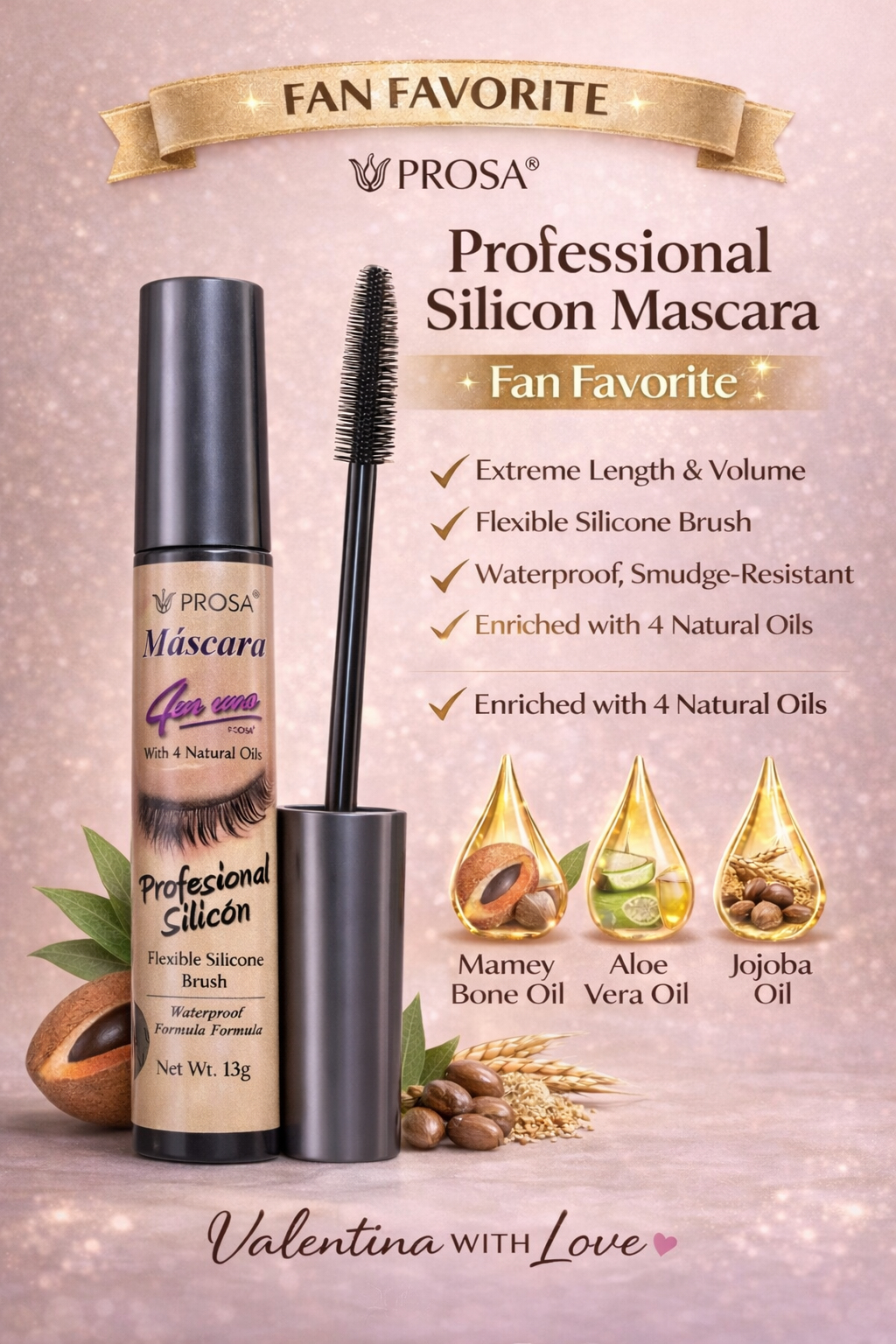 PROSA Professional Silicon Mascara