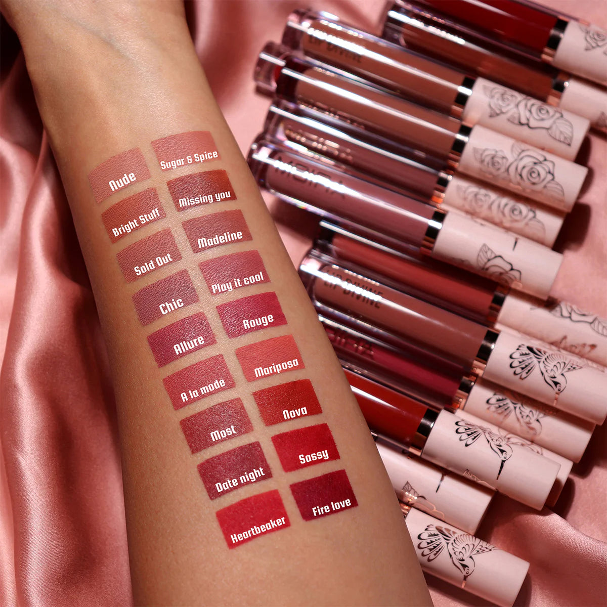 LIP DIVINE LIQUID LIPSTICK (01 - 24 )