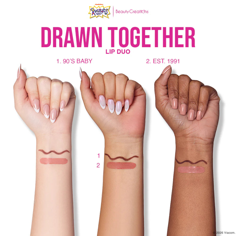 RUGRATS X BEAUTY CREATIONS DRAWN TOGETHER LIP DUO