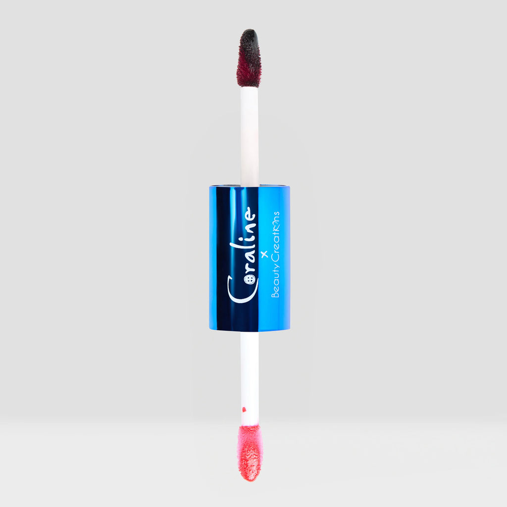 BEAUTY CREATIONS X CORALINE STAY FOREVER LIP STAIN & LIP GLOSS DUO