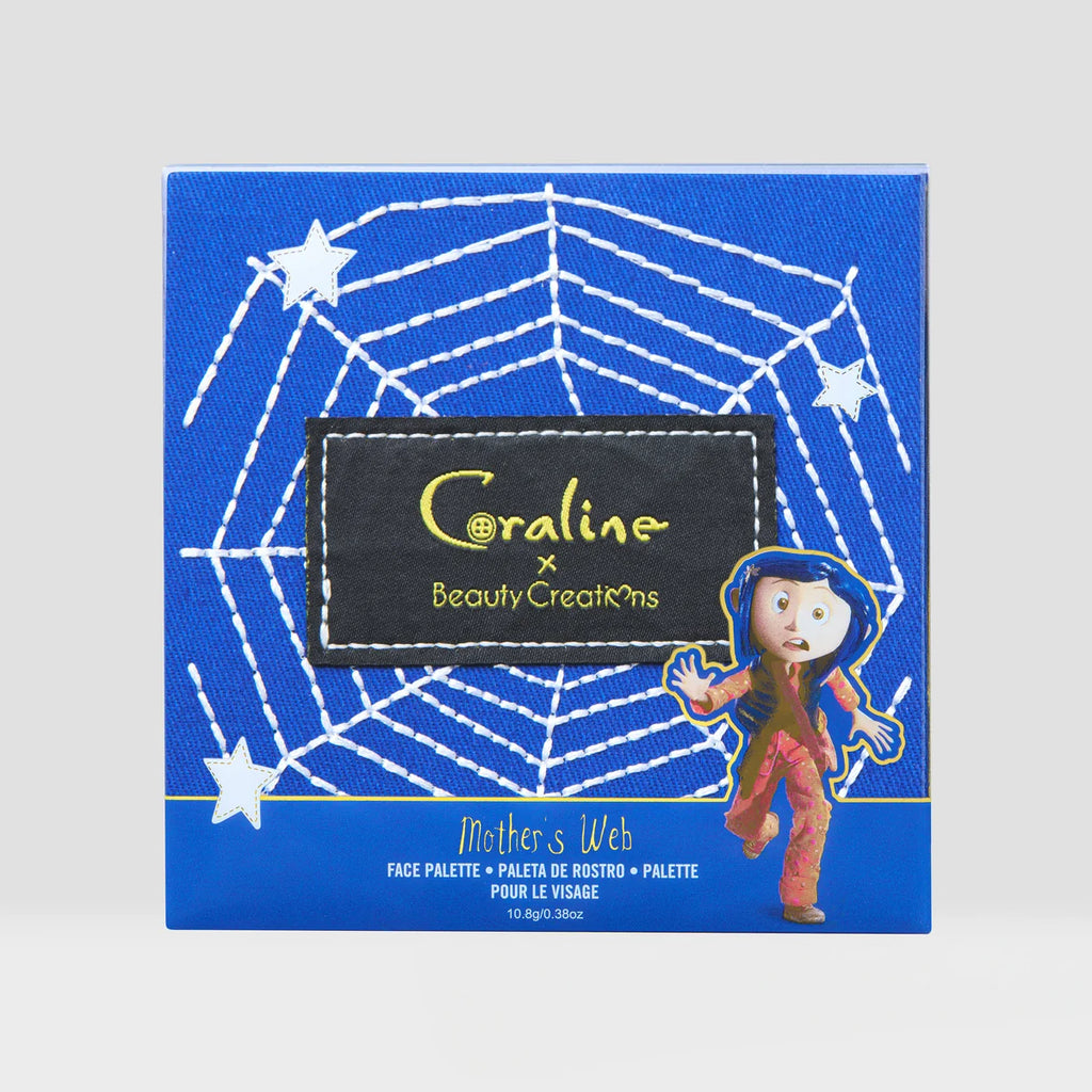 BEAUTY CREATIONS X CORALINE "MOTHER'S WEB" FACE PALETTE