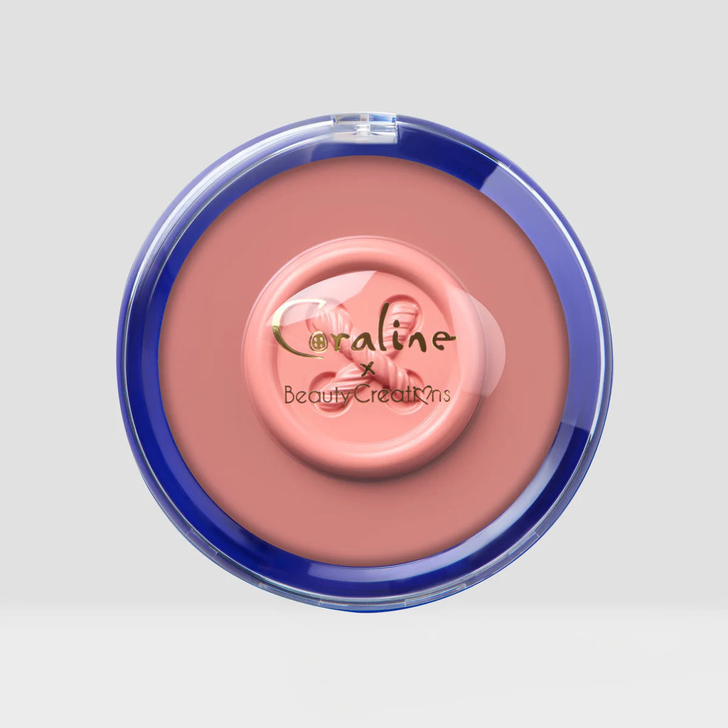 BEAUTY CREATIONS X CORALINE "CUTE AS A BUTTON" DUAL SHADE CREAM BLUSH
