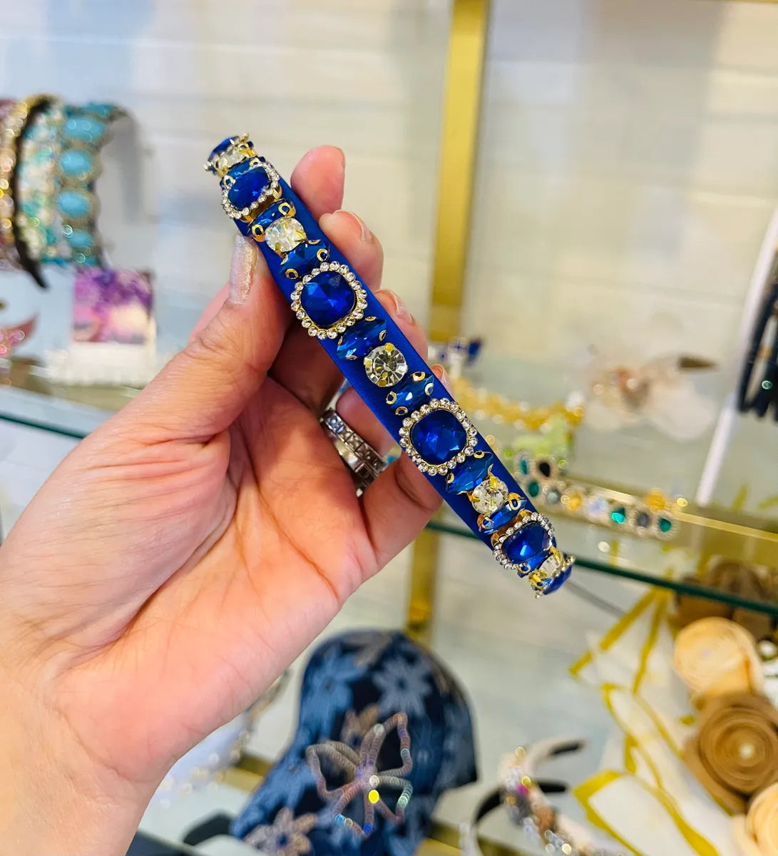ROYAL SAPPHIRE HEADBAND