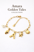 Shell Initial Bracelet