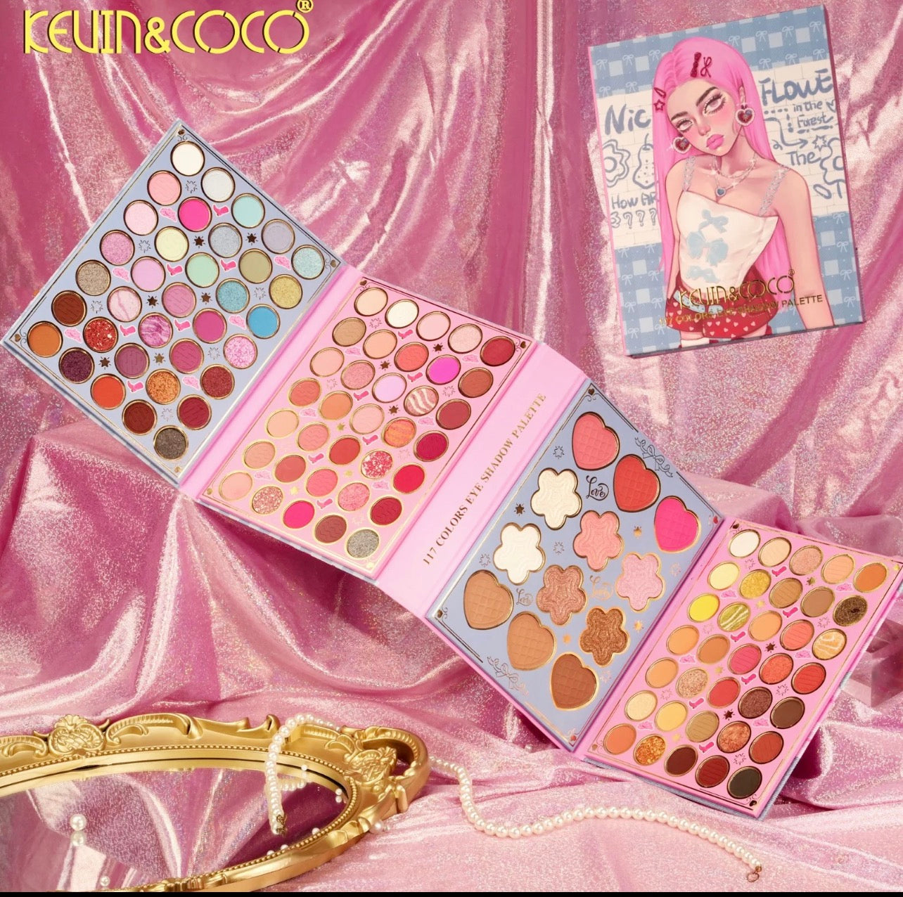Kevin&coco Y2K Eyeshadow Book