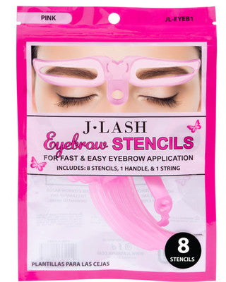 JLash Eyebrow Stencils