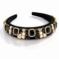 MIDNIGHT PEARL CROWN HEADBAND