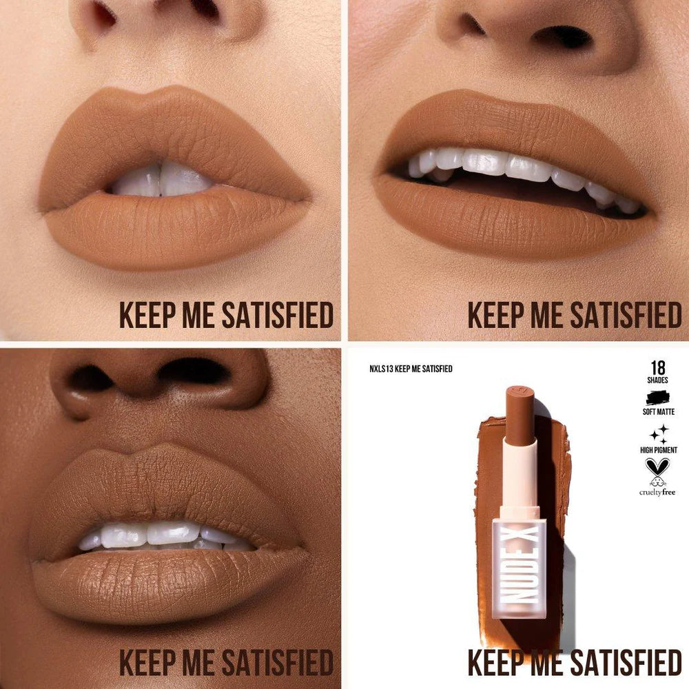 NUDE X SOFT MATTE LIPSTICKS