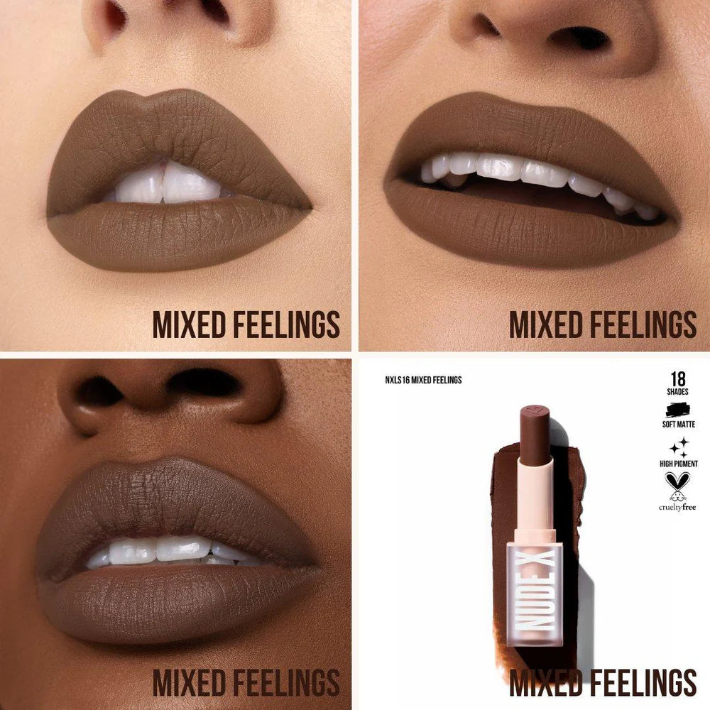 NUDE X SOFT MATTE LIPSTICKS