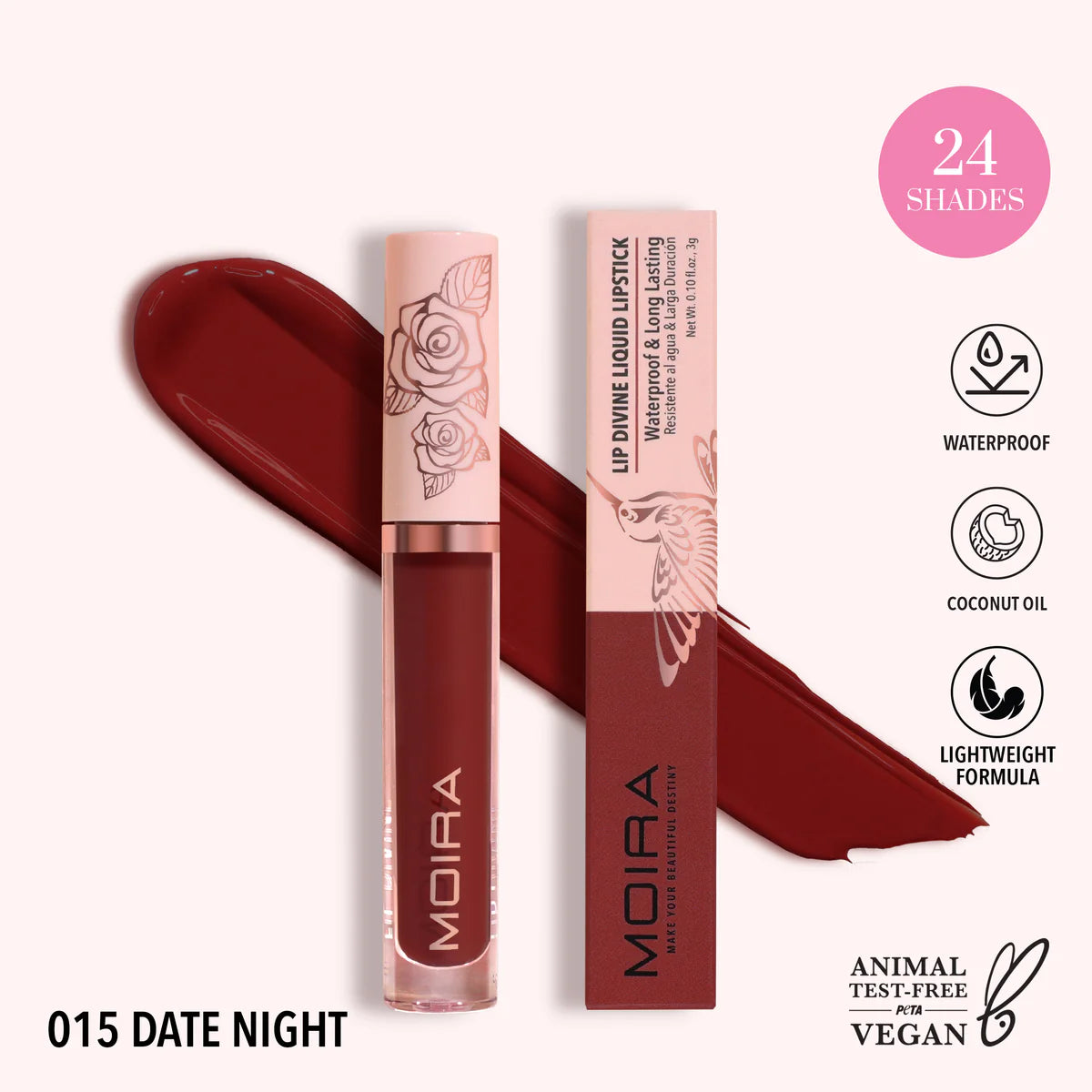LIP DIVINE LIQUID LIPSTICK (01 - 24 )