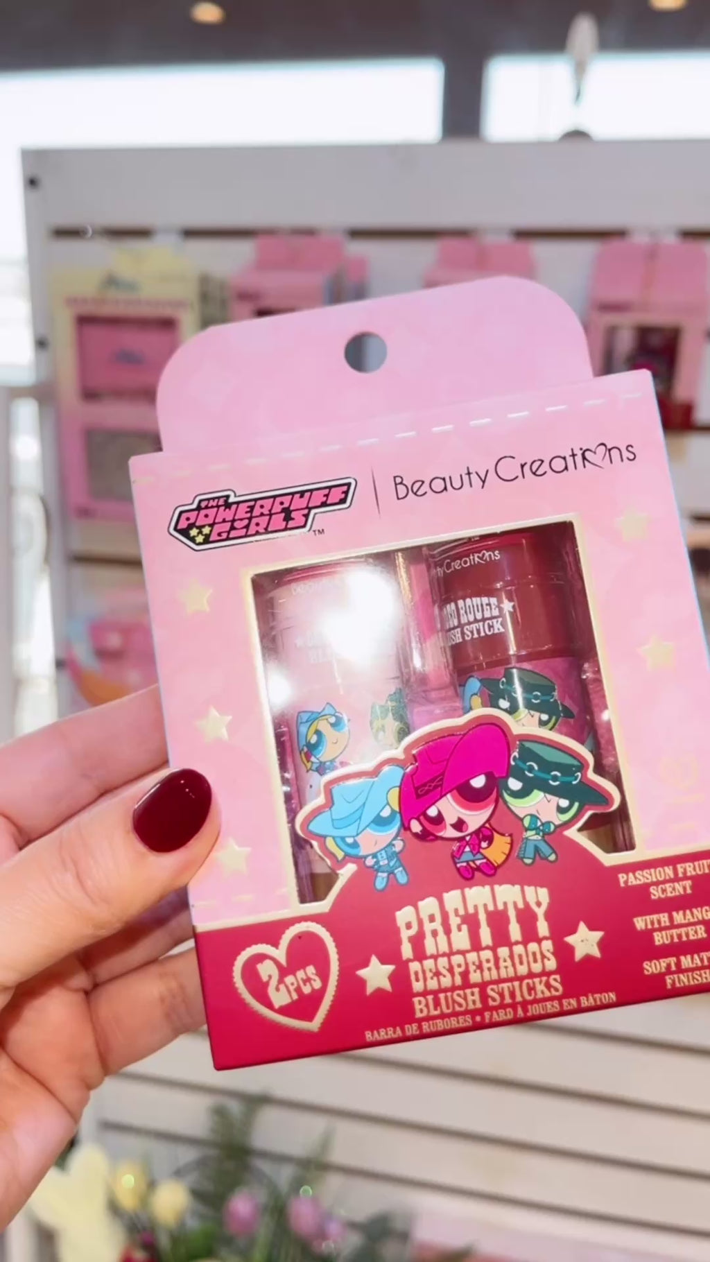 BEAUTY CREATIONS X THE POWERPUFF GIRLS- PRETTY DESPERADOS- DUO BLUSH STICKS