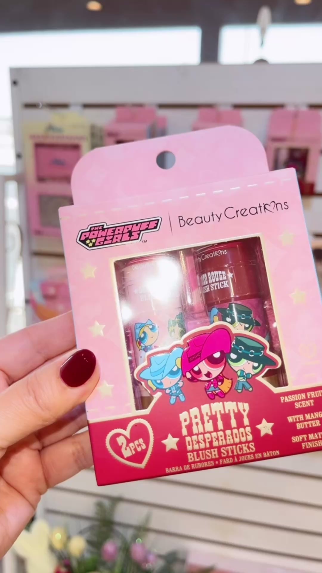 BEAUTY CREATIONS X THE POWERPUFF GIRLS- PRETTY DESPERADOS- DUO BLUSH STICKS