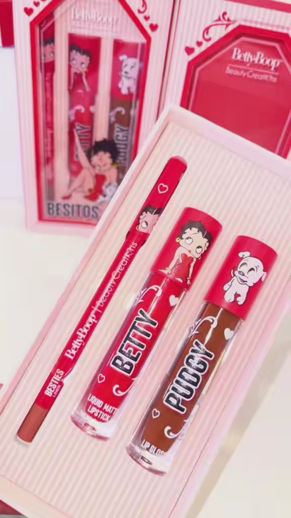 BEAUTY CREATIONS x BETTY BOOP - BESITOS - LIP TRIO