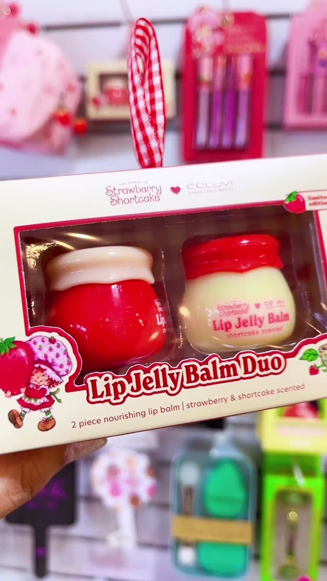 Lip Jelly Balm Duo – Strawberry Shortcake Collection