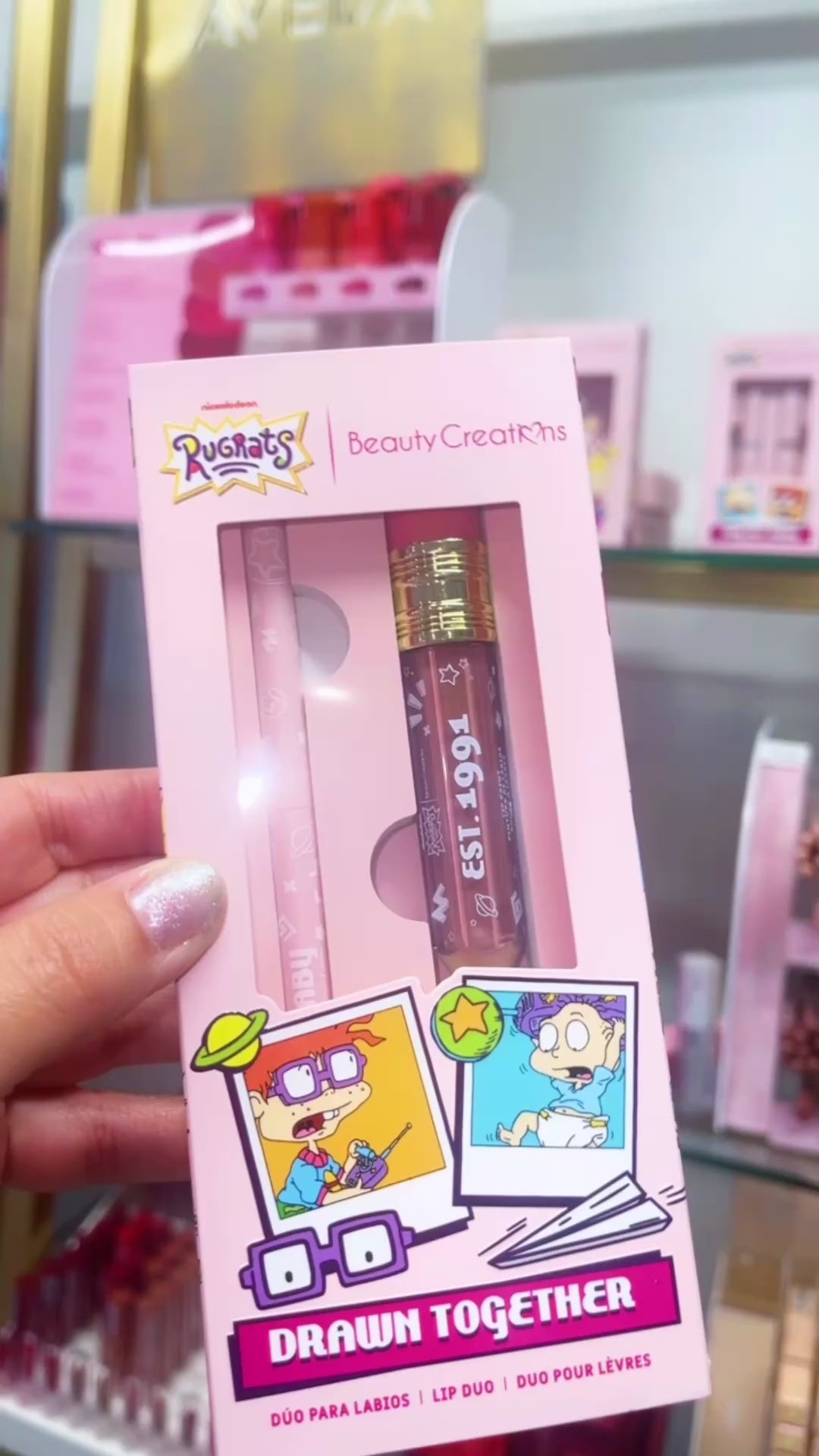 RUGRATS X BEAUTY CREATIONS DRAWN TOGETHER LIP DUO